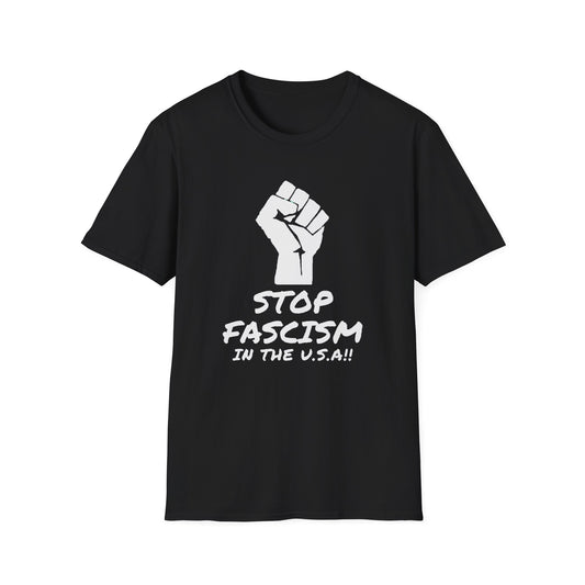 "Stop Fascism in the U.S.A."