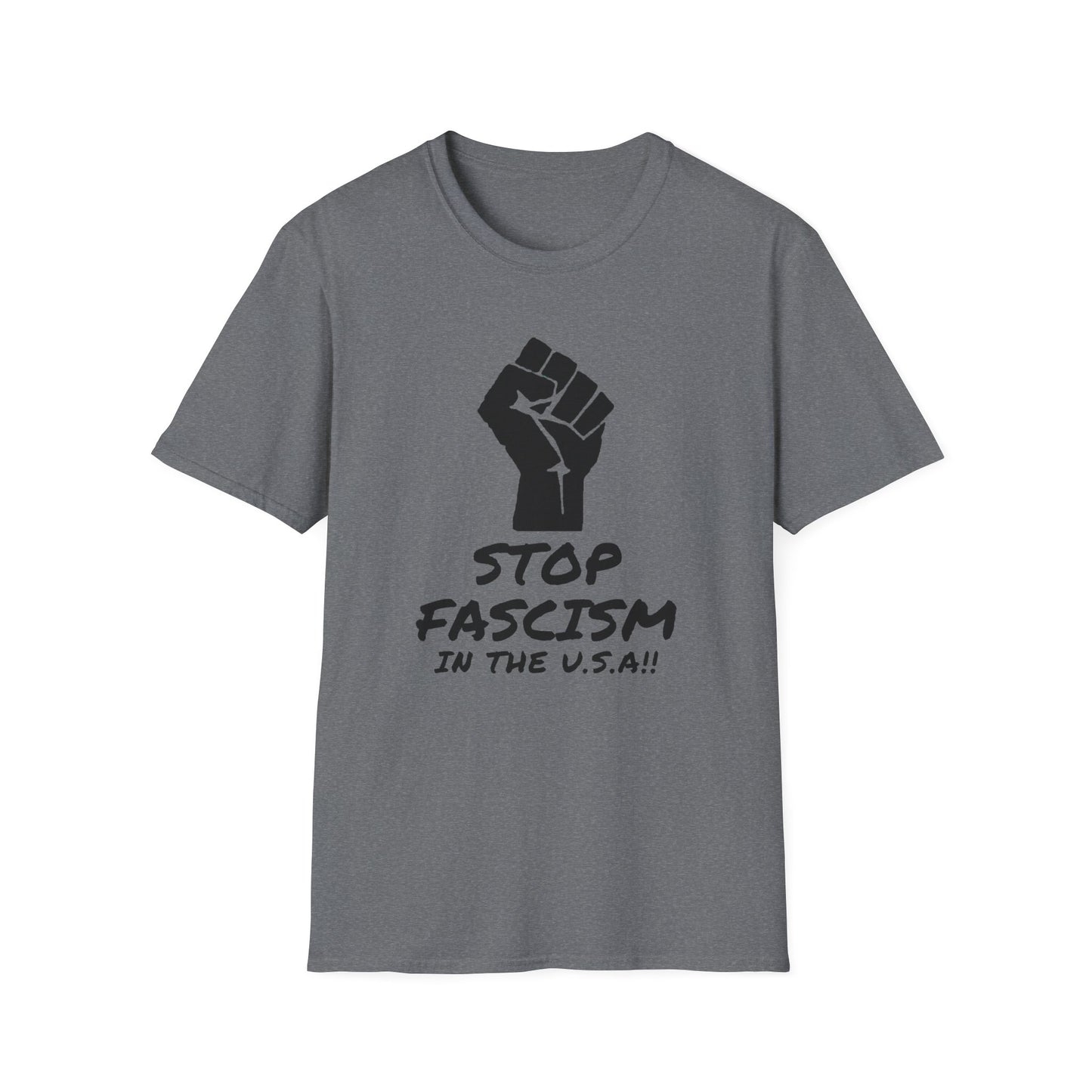 "Stop Fascism in the U.S.A."