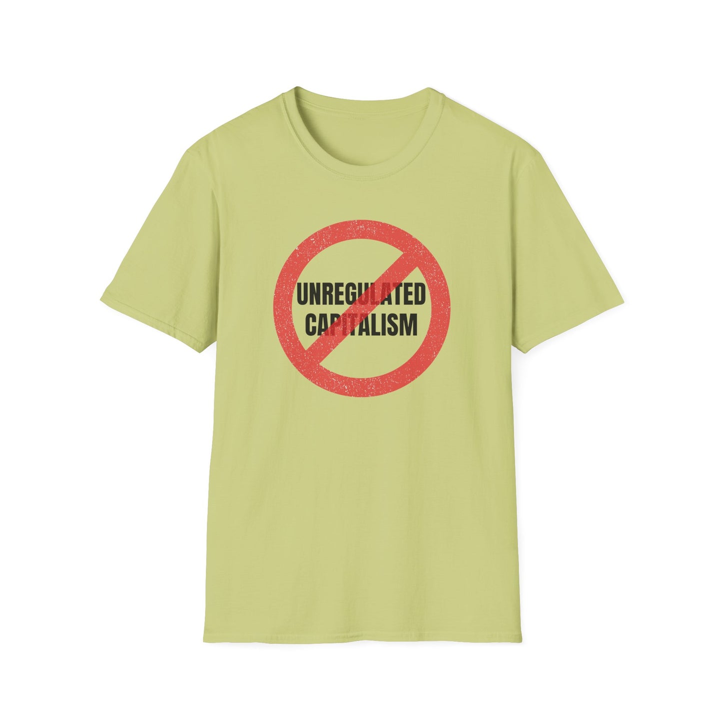 "No Unregulated Capitalism"