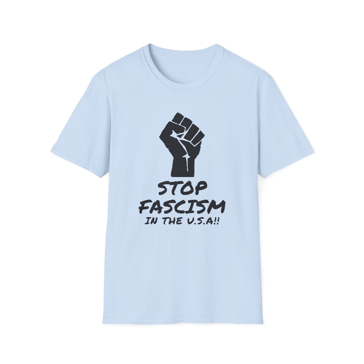 "Stop Fascism in the U.S.A."