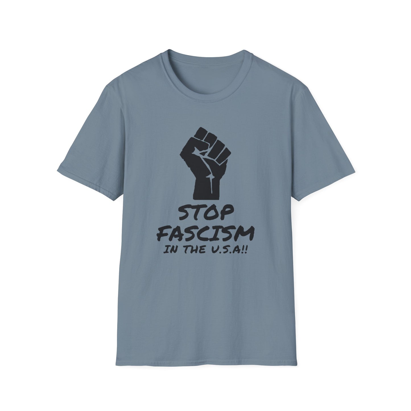 "Stop Fascism in the U.S.A."