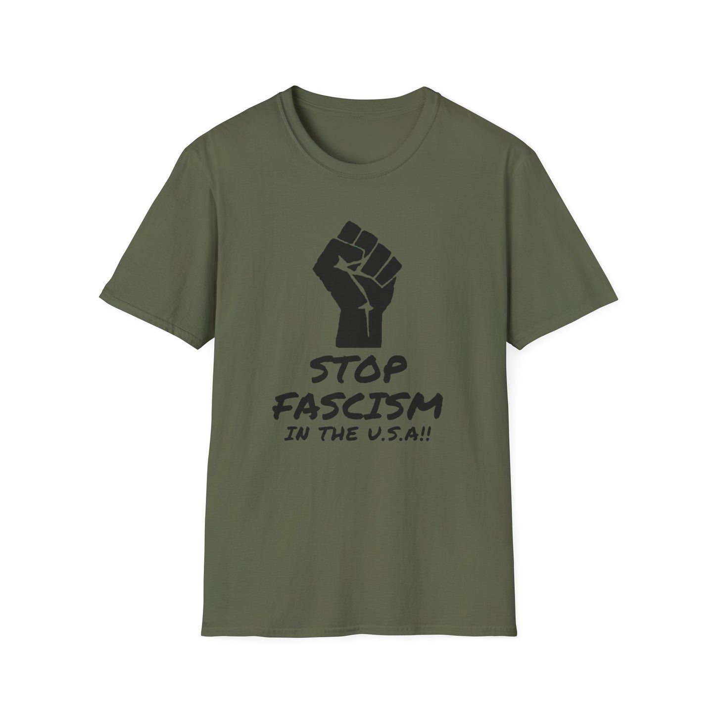 "Stop Fascism in the U.S.A."