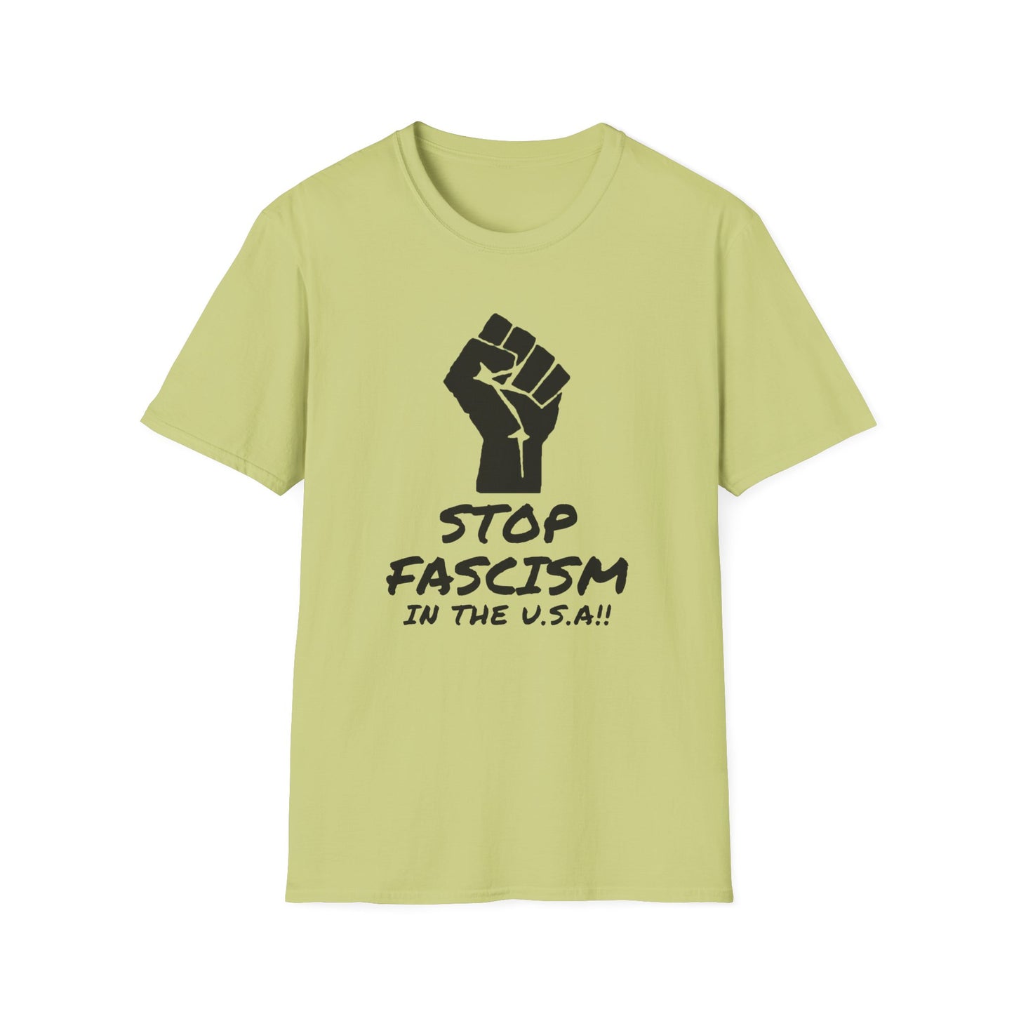 "Stop Fascism in the U.S.A."