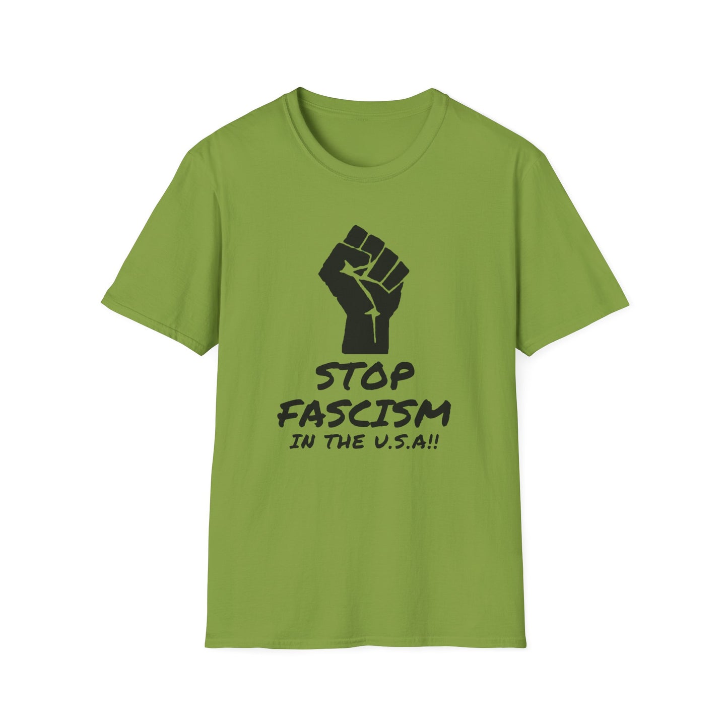 "Stop Fascism in the U.S.A."