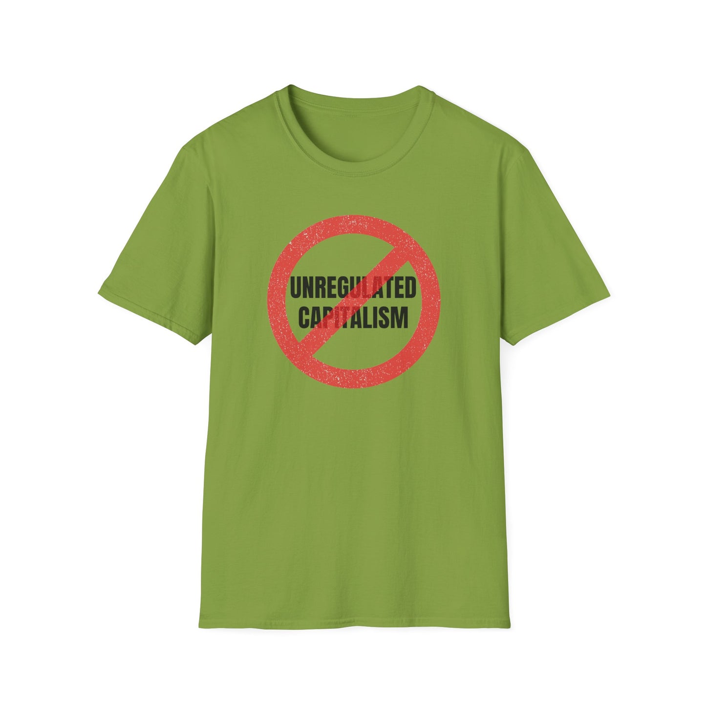 "No Unregulated Capitalism"