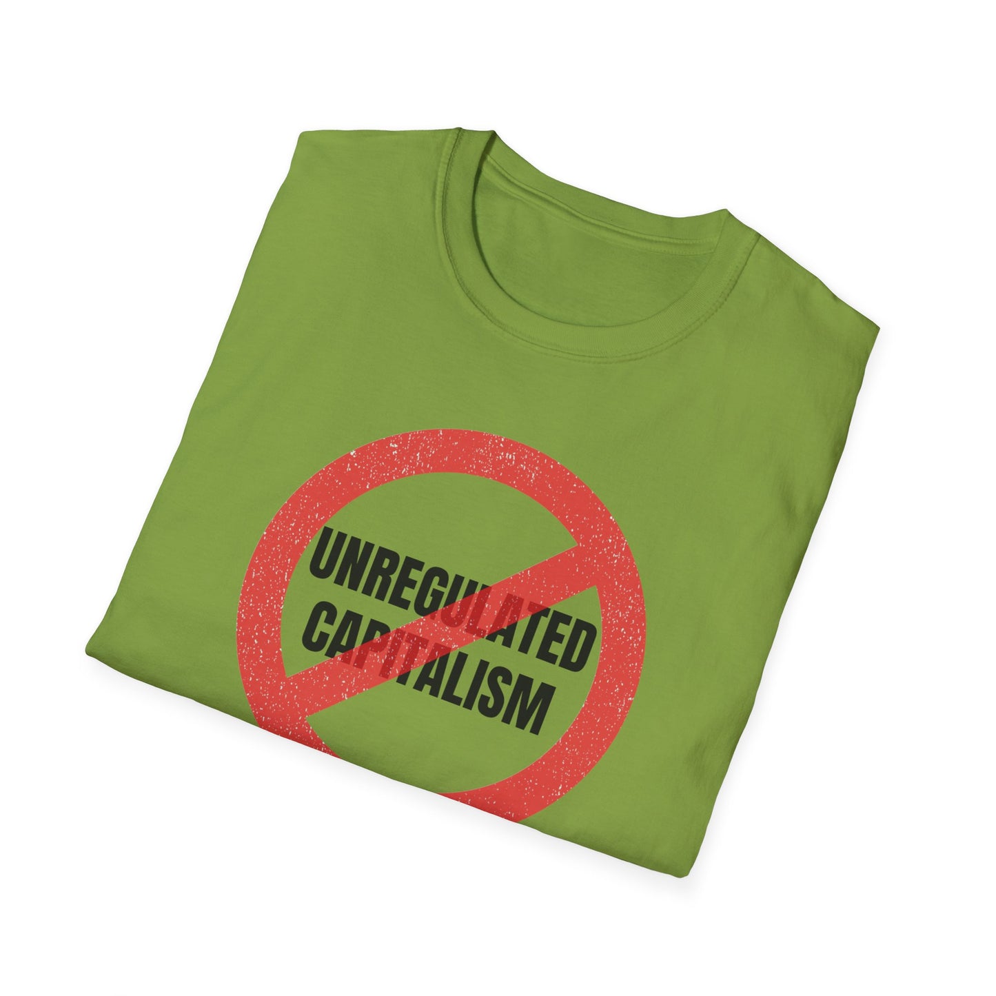 "No Unregulated Capitalism"