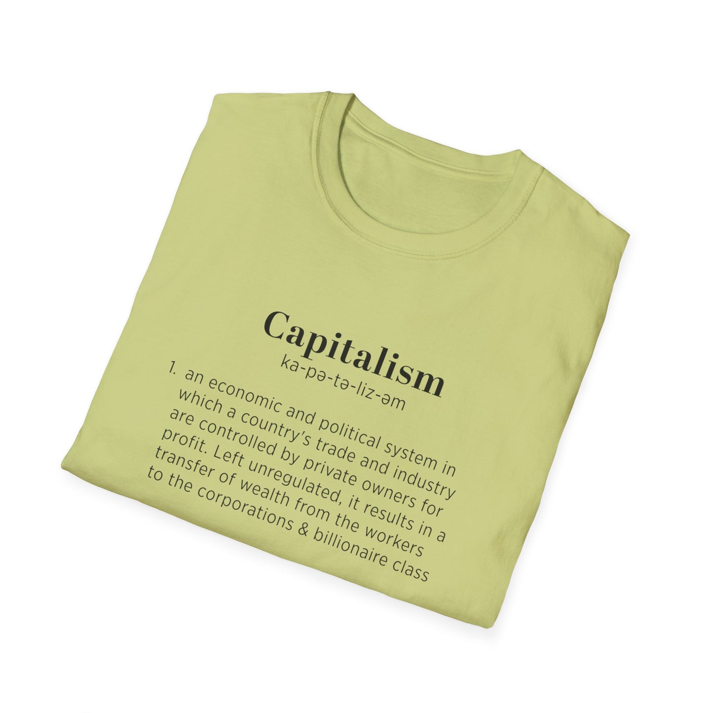 "Define: Capitalism"